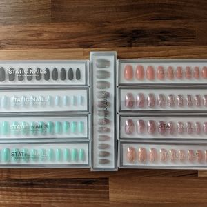 Static Nails Pop On Manicure 9 boxes